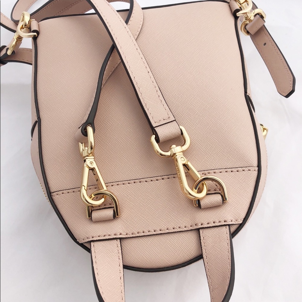 Michael Kors Abbey Mini BackpackBallet Pink Silver - Picture 5 of 8